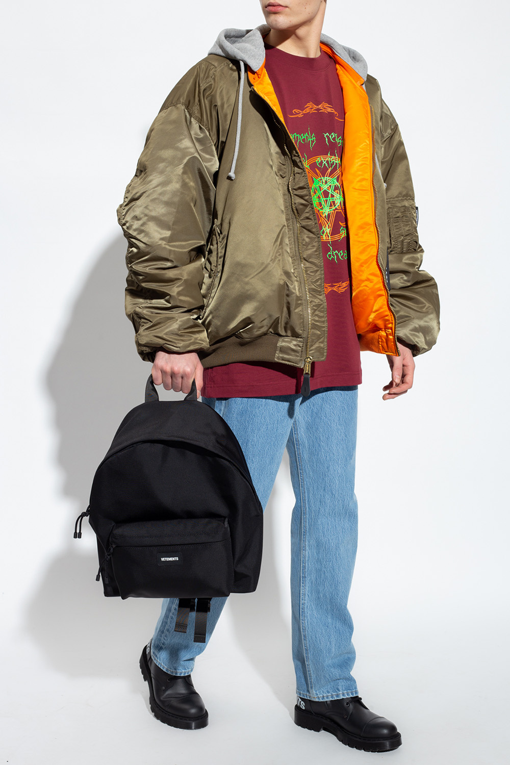 SchaferandweinerShops Japan - Printed T - tie-dye puffer